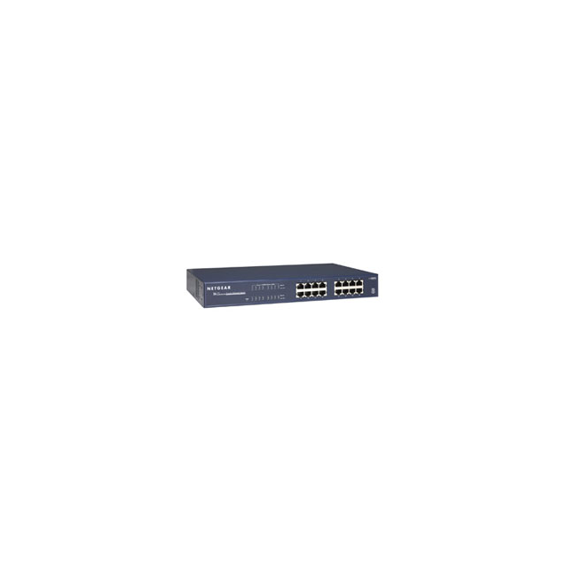 Netgear 16 x 10/100/1000 Ethernet Switch Rack-mountable - JGS516