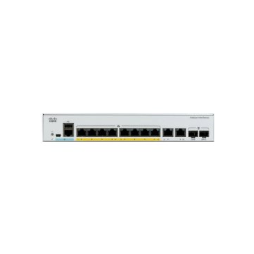 Catalyst 1000 8port GE, Full POE, Ext PS, 2x1G SFP