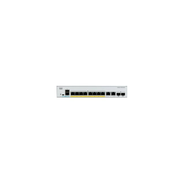 Catalyst 1000 8port GE, Full POE, Ext PS, 2x1G SFP