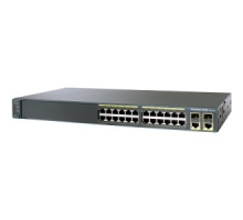 Cisco Catalyst Plus WS-C2960+24TC-L 24 10/100 + 2 1000BT/SFP LAN Base Image