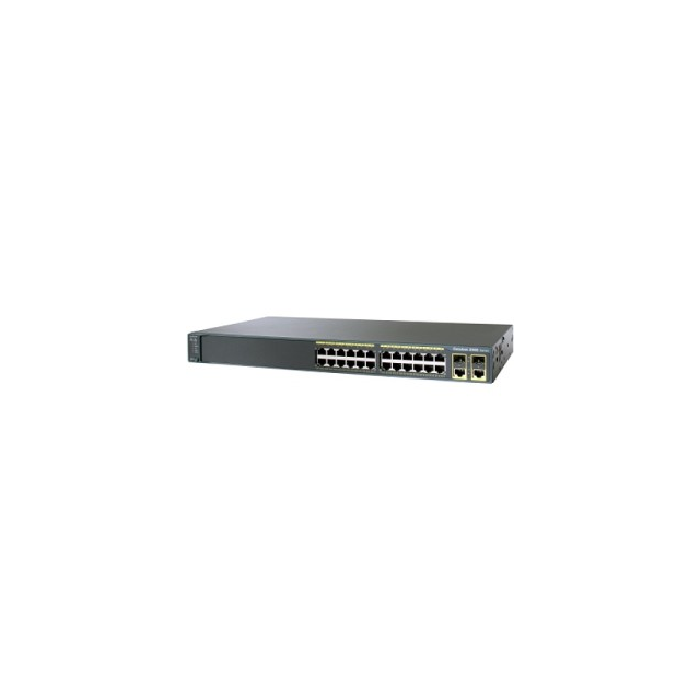 Cisco Catalyst Plus WS-C2960+24TC-L 24 10/100 + 2 1000BT/SFP LAN Base Image
