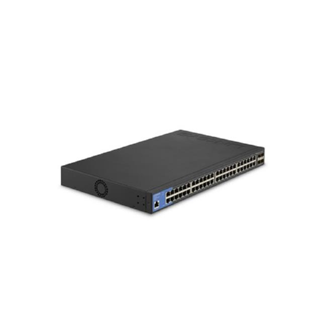 Linksys 48-Port Managed PoE+ Gigabit Switch + 4 SFP+ Ports