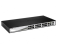 D-Link DGS-1210-28P L2/L3 Smart+ PoE switch, 24x GbE PoE+, 4x RJ45/SFP, PoE 193W