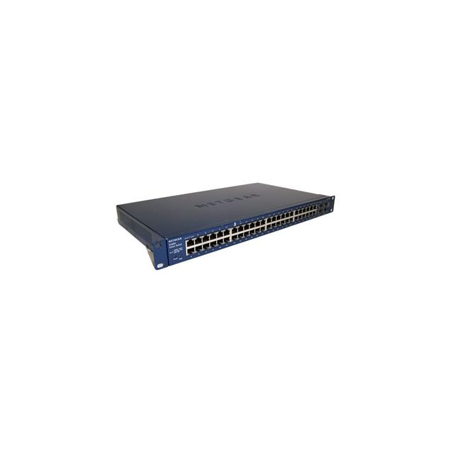 Netgear 48xGbE, 4xSFP shared, SMART SWITCH, static routing, IPv6, LAGs