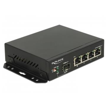 Delock Gigabit Ethernet Switch 4 Port + 1 SFP