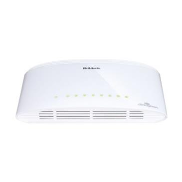 D-Link DGS-1008D/E 8-Port 10/100/1000Mbps Copper Gigabit Ethernet Switch