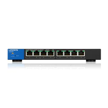 Linksys SMB switch Smart LGS308P 8-port Gigabit s POE+
