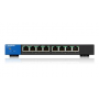Linksys SMB switch Smart LGS308P 8-port Gigabit s POE+