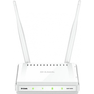 D-Link DAP-2020/E Wireless N300 Access Point, klient, bridge, repeater, odpojitelné 5dBi antény