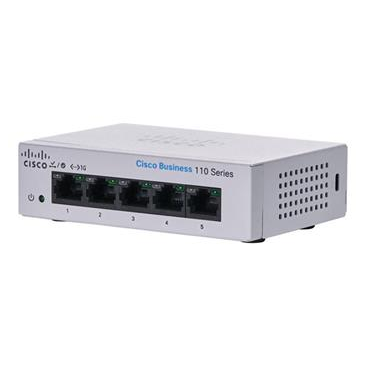 CBS110 Unmanaged 5-port GE, Desktop, Ext PS