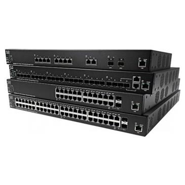 Cisco 350 X Series 48-port 10GBase-T Stackable Managed Switch with 4 x 10 Gigabit Ethernet SFP+