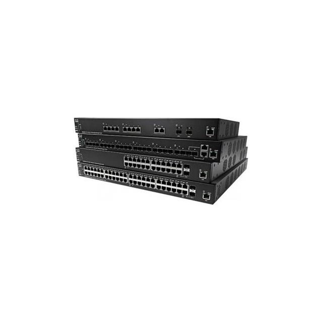 Cisco 350 X Series 48-port 10GBase-T Stackable Managed Switch with 4 x 10 Gigabit Ethernet SFP+