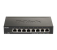 D-Link DGS-1100-08PV2 8-Port PoE Gigabit Smart Managed Switch- 8-Port 1000BaseTX Auto-Negotiating 10