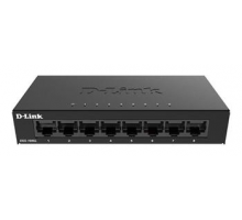D-Link DGS-108GL/E "8-Port Gigabit Ethernet Metal Housing Unmanaged Light Switch without IGMP- 8