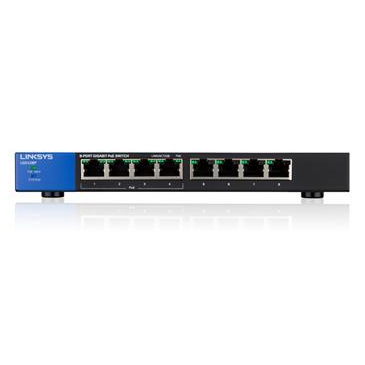 Linksys SMB switch LGS108P 8-port Gigabit s POE