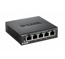 D-Link DES-105/E 5-port 10/100 Metal Housing Desktop Unmanaged Switch