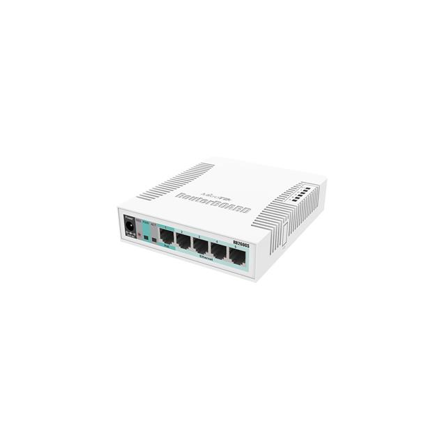 MikroTik Cloud Smart Switch CSS106-5G-1S (RB260GS), SwOS