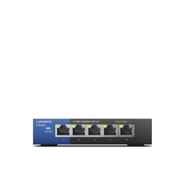 Linksys 5-Port Desktop Gigabit Switch (LGS105)