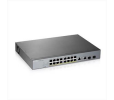Zyxel GS1350-18HP, 18 Port managed CCTV PoE switch, long range, 250W (1 year NCC Pro pack license