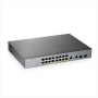 Zyxel GS1350-18HP, 18 Port managed CCTV PoE switch, long range, 250W (1 year NCC Pro pack license