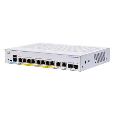 CBS250 Smart 8-port GE, Full PoE, Ext PS, 2x1G Combo