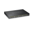 ZyXEL GS1920-48HPv2, 50 Port Smart Managed PoE Switch 44x Gigabit Copper PoE and 4x Gigabit dual