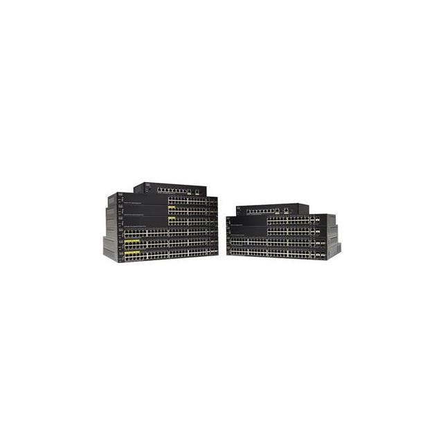 Cisco SG250X-48 50-port Gigabit  Switch with 10G Uplinks