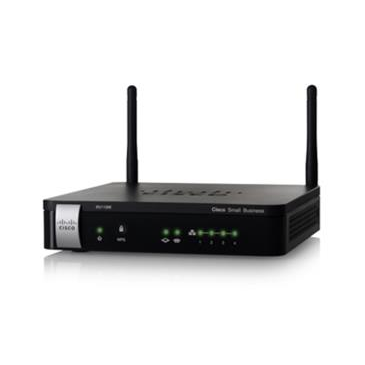 Cisco RV110W, 1x 10/100 WAN, 4x 10/100 LAN VPN Wireless-N Router REFRESH