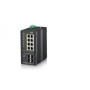 Zyxel RGS200-12P, 12-port Gigabit WebManaged switch: 8x GbE + 4x SFP, PoE (802.3at, 30W), Power