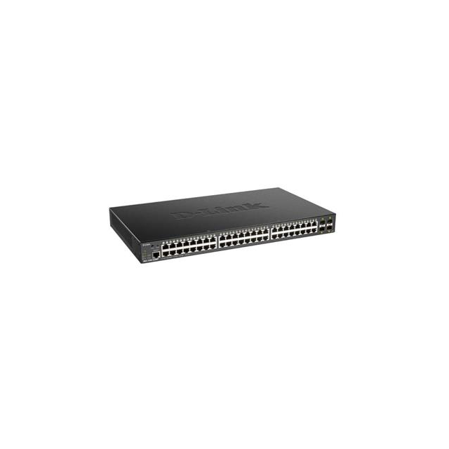 D-Link DGS-1250-52XMP Smart switch 48x Gb PoE+, 4x 1G/10G SFP+, 370W