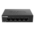D-Link DGS-105GL/E 5-Port Gigabit Ethernet Metal Housing Unmanaged Light Switch without IGMP- 5-Port