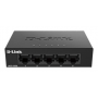 D-Link DGS-105GL/E 5-Port Gigabit Ethernet Metal Housing Unmanaged Light Switch without IGMP- 5-Port