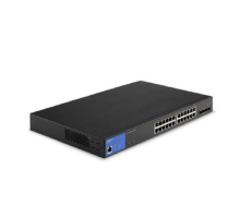Linksys 24-Port Managed PoE+ Gigabit Switch + 4 SFP+ Ports