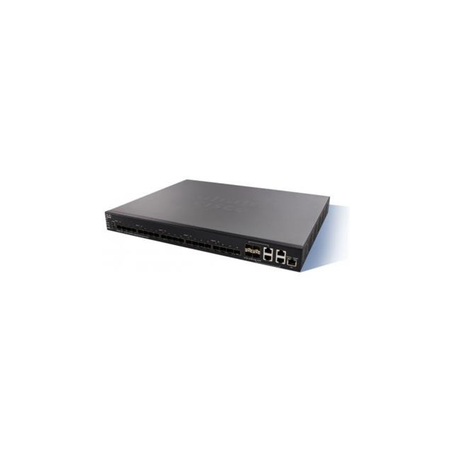 Cisco SX550X-24F 24-Port 10G SFP+ Stackable Managed Switch