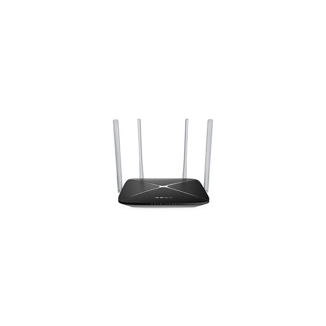 MERCUSYS AC12 - AC1200 WiFi Router, 4 antény
