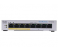 CBS110 Unmanaged 8-port GE, Partial PoE, Desktop, Ext PS