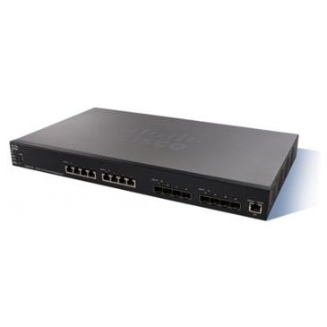 Cisco SX550X-16FT 8x 10 GE copper + 8x 10 GE SFP+ plus 1x GE OOB management