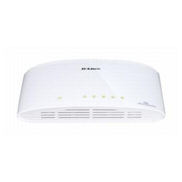 D-Link DGS-1005D/E 5-Port 10/100/1000Mbps Copper Gigabit Ethernet Switch
