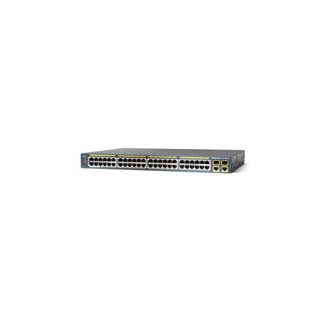 Cisco Catalyst Plus C2960+48TC-L 48 10/100 + 2 1000BT/SFP LAN Base Image