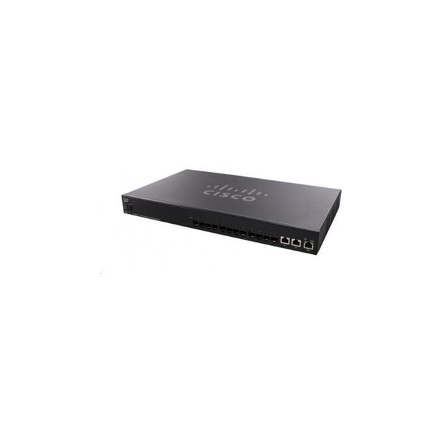 Cisco 550X Series 12-Port 10G SFP+ Stackable Managed Switch