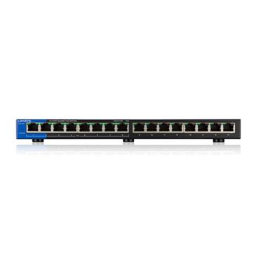 Linksys SMB switch LGS116P 16-port Gigabit s POE