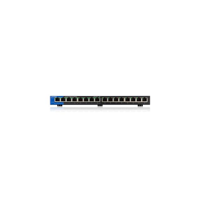 Linksys SMB switch LGS116P 16-port Gigabit s POE
