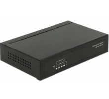 Delock 10/100 Ethernet Switch 4+1 Port PoE+