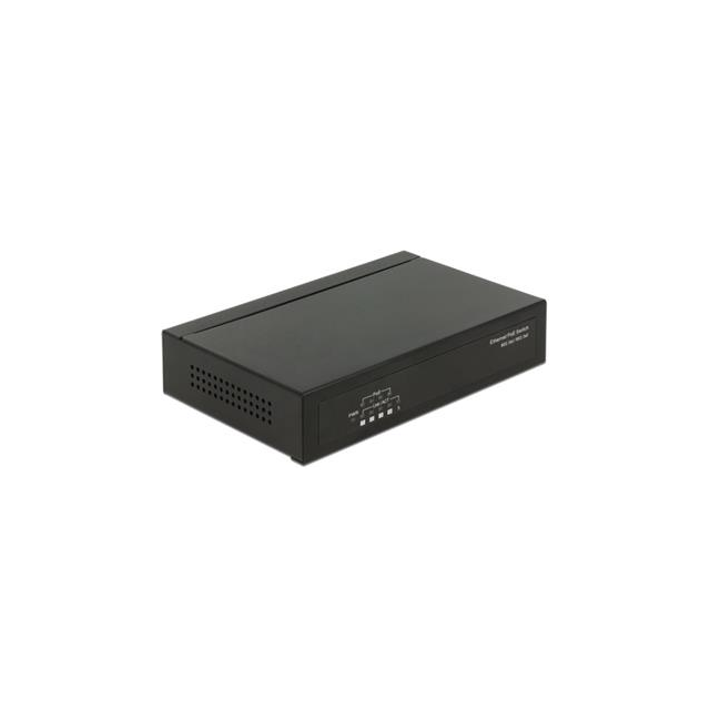 Delock 10/100 Ethernet Switch 4+1 Port PoE+
