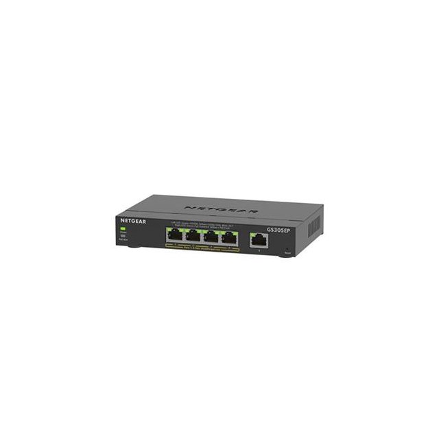Netgear 5PT GE PLUS SWCH W/ POE+