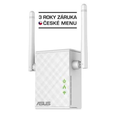 ASUS RP-N12, Rozšiřovač pokrytí / přístupový bod / multimediální most třídy Wireless-N300