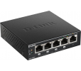D-Link DGS-1005P 5-Port Desktop Gigabit PoE+ Switch