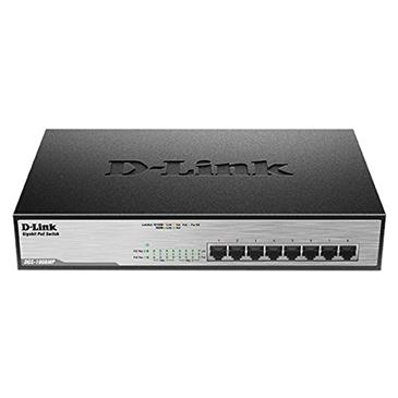 D-Link DGS-1008MP 8 Port Desktop Switch with 8 PoE Ports