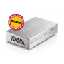 Zyxel ES-105A, 5-port 10/100Mbps Ethernet switch, 2x QoS (!), desktop