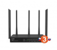 Tenda W20E - Wireless Enterprise Hotspot Router AC1350, VPN, 1xGWAN, 2xGWAN/LAN, 1xGLAN